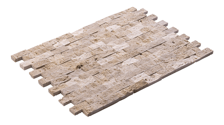 Travertine Split Face Wall Stone