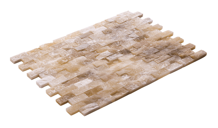 Honey Onyx Split Face Wall Stone