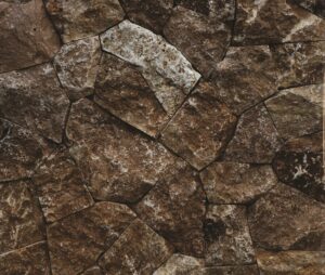 Noce Travertine Rockface Wall Cladding Stone