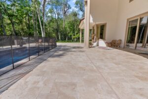 Ivory Travertine Pavers